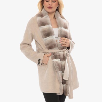 Cashmere Coat | Rex Rabbit