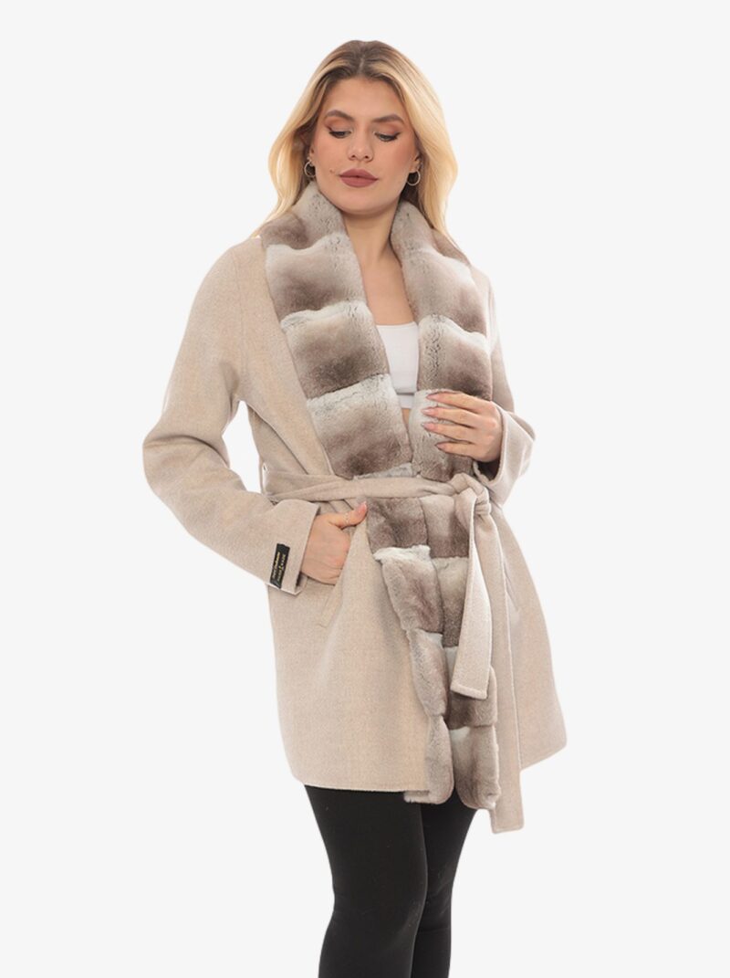 Cashmere Coat | Rex Rabbit