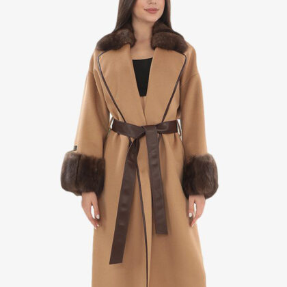 Cashmere Coat | Russian Sable