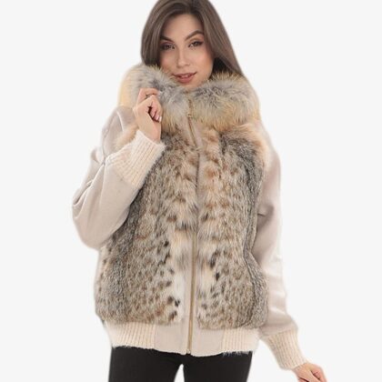 Cashmere Jacket | Lynx Fur